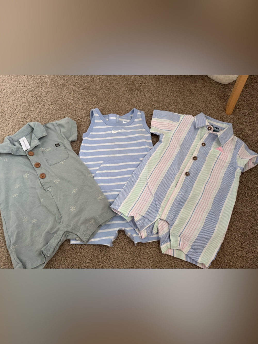 Baby boy romper bundle